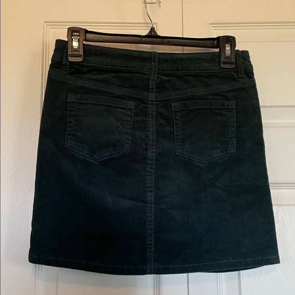 NWT Art Class Girls Adventure Teal L (10-12) Corduroy Mini Skirt adjustable